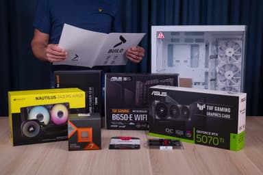 Elkjøp Build 401W R7X3D/32/2TB/RTX 5070 Ti OC