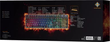 Deltaco Gaming RGB-tangentbord