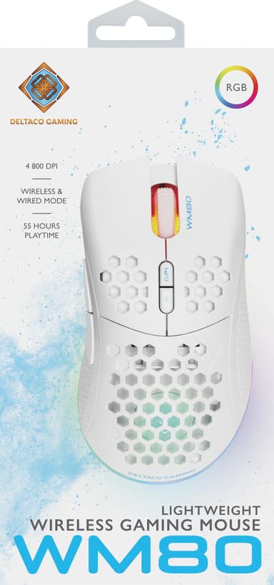 Deltaco WM80 trådløs gamingmus