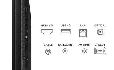 TCL 55" QLED780 4K QLED TV (2024)