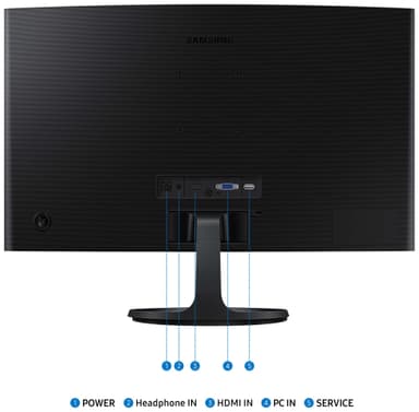 Samsung Essential S3 S36GD 27" buet skjerm