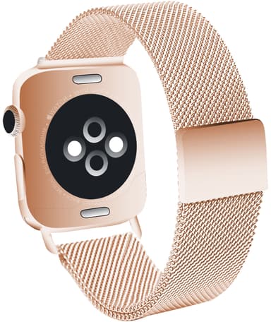 Sandstrøm Apple Watch mesh-rem 38-42 mm (rose gold)