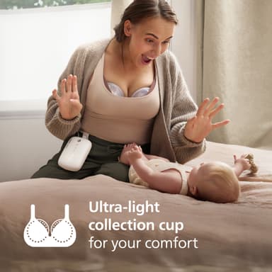 Philips Avent håndsfri brystpumpe SCF543/11 (hvit)