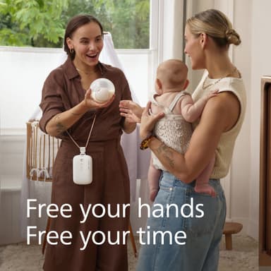 Philips Avent håndsfri brystpumpe SCF543/11 (hvit)