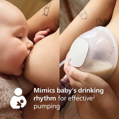 Philips Avent håndsfri brystpumpe SCF532/11 (hvit)