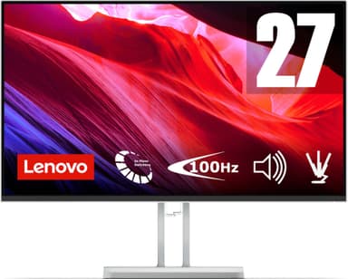 Lenovo L27i-4B 27" skjerm (Cloud Grey)
