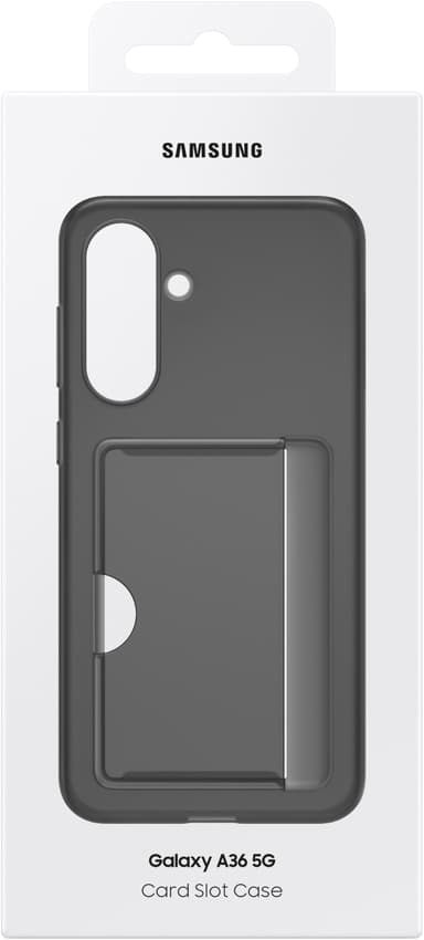 Samsung Galaxy A36 deksel med kortspor (sort)