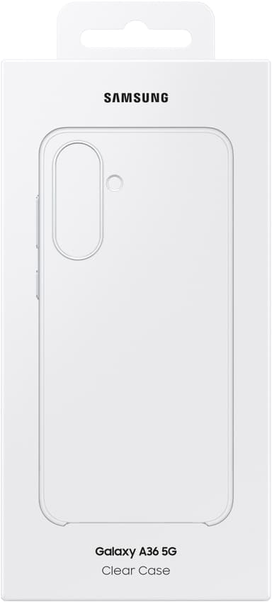Samsung Galaxy A36 Clear deksel (gjennomsiktig)