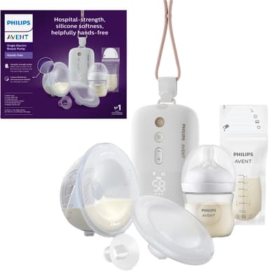 Philips Avent håndsfri brystpumpe SCF543/11 (hvit)