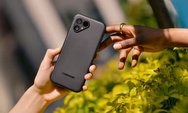 Fairphone 5 5G smarttelefon 8/256GB (gjennomsiktig)