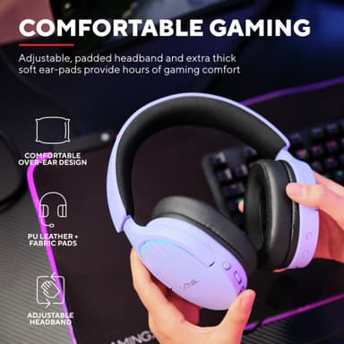 Trust GXT491P Fayzo trådløst gamingheadset