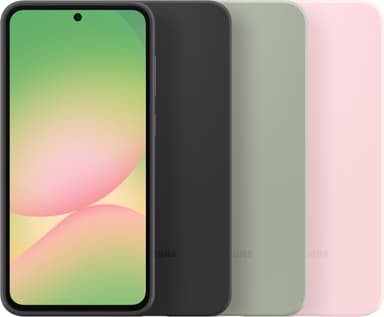 Samsung Galaxy A56 silikondeksel (sort)