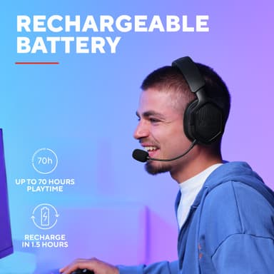 Trust GXT493 Carus trådløst gaming-headset