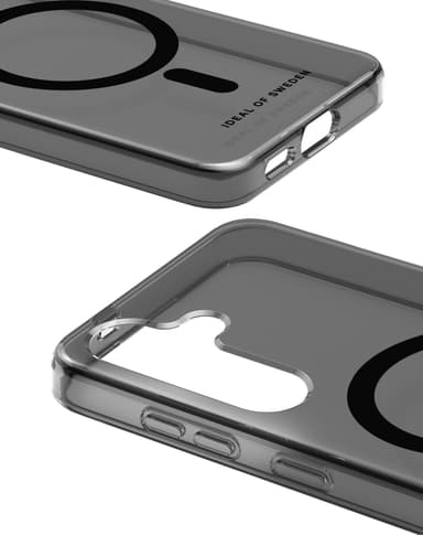 iDeal of Sweden Samsung Galaxy S24/S25 Clear MagSafe deksel (sort)