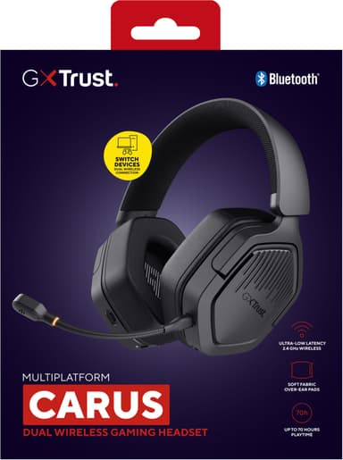 Trust GXT493 Carus trådløst gaming-headset