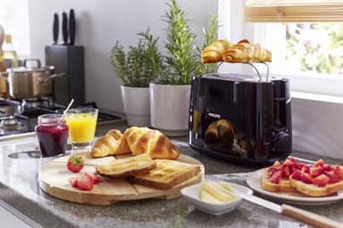 Philips Daily Collection brødrister HD258190 (sort)