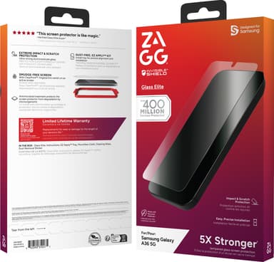Zagg Glass Elite Samsung Galaxy A36 skjermbeskytter