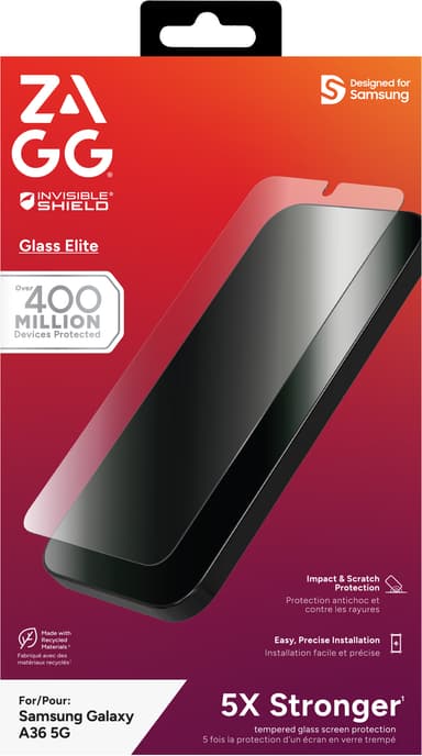 Zagg Glass Elite Samsung Galaxy A36 skjermbeskytter