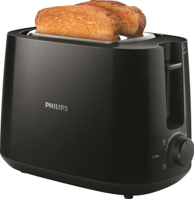 Philips Daily Collection brødrister HD258190 (sort)