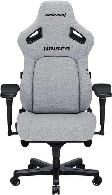 AndaSeat Kaiser 4 Series gamingstol (grått tøy)