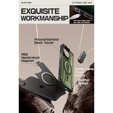 SUPCASE UB Mag XT deksel iPhone 16e - Guldan