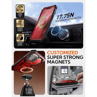 i-Blason Armorbox deksel iPhone 16e - Ruddy