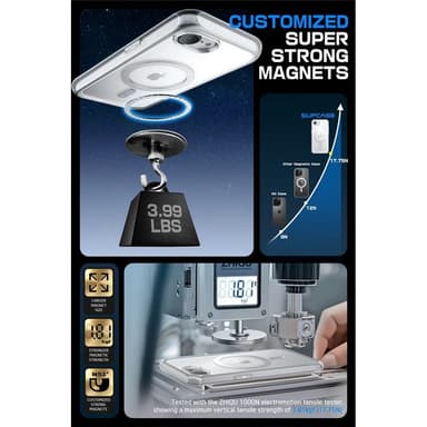 SUPCASE UB Mag deksel iPhone 16e - Clear