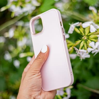 Satin Series Rosa Bakdeksel for Samsung Galaxy A15 4G / A15 5G - Stil møter Beskyttelse