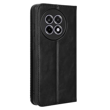 For OnePlus 13R Deksel Lommebok Deksel Telefon Deksel Retro - Svart