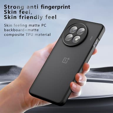 Telefonveske TPU-skall bakdeksel OnePlus OnePlus 13R - Svart