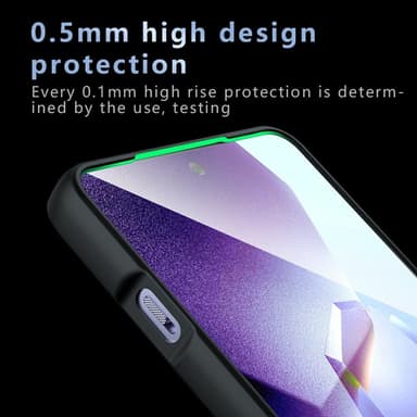 Telefonveske TPU-skall bakdeksel OnePlus OnePlus 13R - Svart