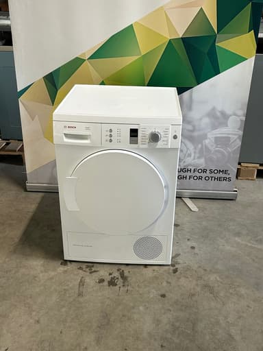 Bosch varmepumpetørketrommel WTW84362SN - brukt
