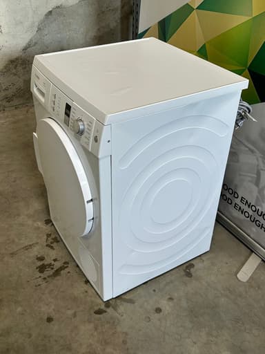 Bosch varmepumpetørketrommel WTW84362SN - brukt