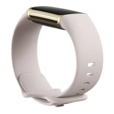 Fitbit Infinity Band Large - Lunar White - komfortabelt armbånd for en aktiv livsstil