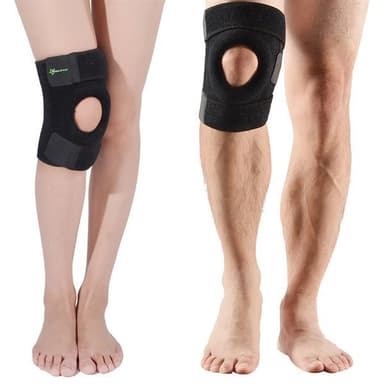 Rockbros stabiliserende knestøtte Large - Svart
