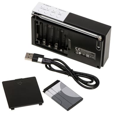 Adler FM-radio med PLL, Bluetooth og USB/SD-avspilling