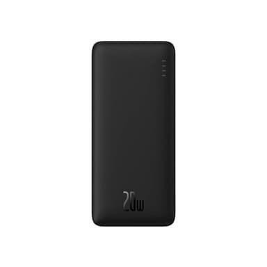 Baseus Airpow Powerbank med toveis hurtiglading 20W 20000mAh - Svart