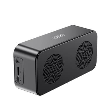 XO F41 vekkerklokke med høyttaler og Bluetooth - Svart