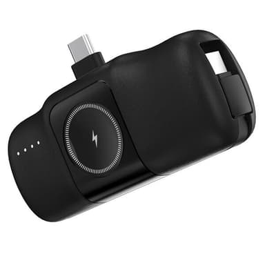 Wozinsky Powerbank 5000mAh 15W med USB-C-kontakt og trådløs lading for Apple Watch