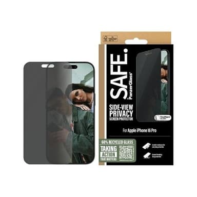 SAFE by PanzerGlass skjermbeskytter for personvern for iPhone 16 Pro