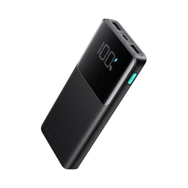 Joyroom Powerbank 25W 10000mAh 2XUSB og 1xUSB-C - Svart