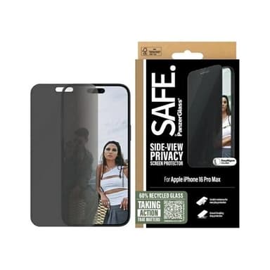 SAFE by PanzerGlass skjermbeskytter for personvern for iPhone 16 Pro Max