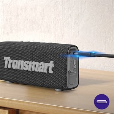 Tronsmart Trip vanntett Bluetooth-høyttaler 10W med IPX7 og lang batterilevetid - Svart