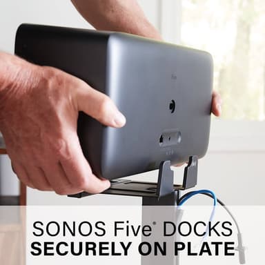 SANUS Gulvstativ for Sonos Play:5 Svart