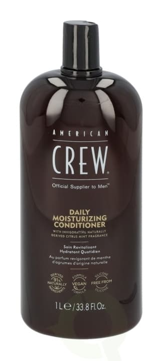 American Crew Daglig fuktighetsgivende balsam 1000 ml 91% naturlig vegansk