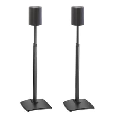 SANUS Gulvstativ Justerbart for Sonos ERA 100 Par Svart
