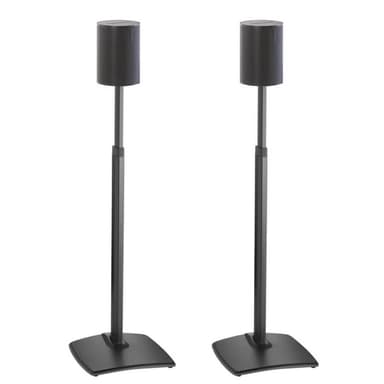 SANUS Gulvstativ Justerbart for Sonos ERA 100 Par Svart