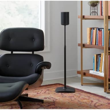 SANUS Gulvstativ Justerbart for Sonos ERA 100 Par Svart