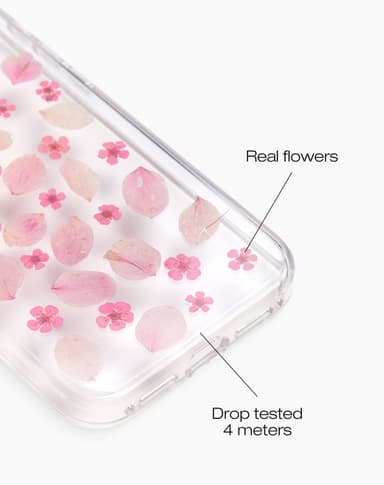 Clear Case iPhone 16 Pro Max Cherry Blossom