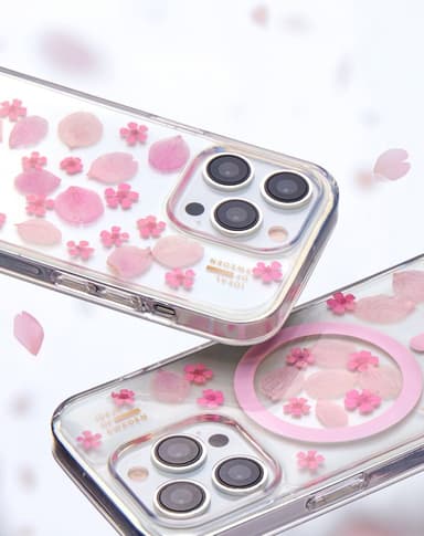 Clear Case iPhone 16 Pro Max Cherry Blossom